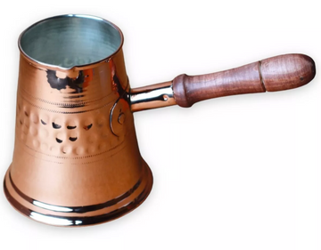 Cafetera turcas de cobreArtesania chilena 100%