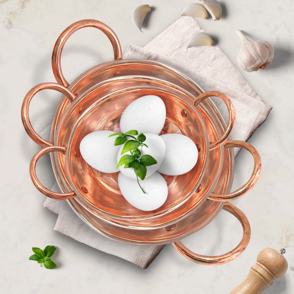 juego  3 pailas de cobre