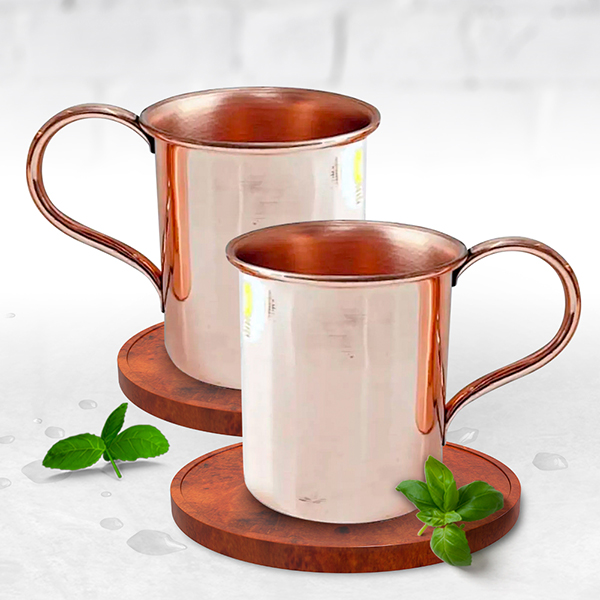 Vasos de cobre