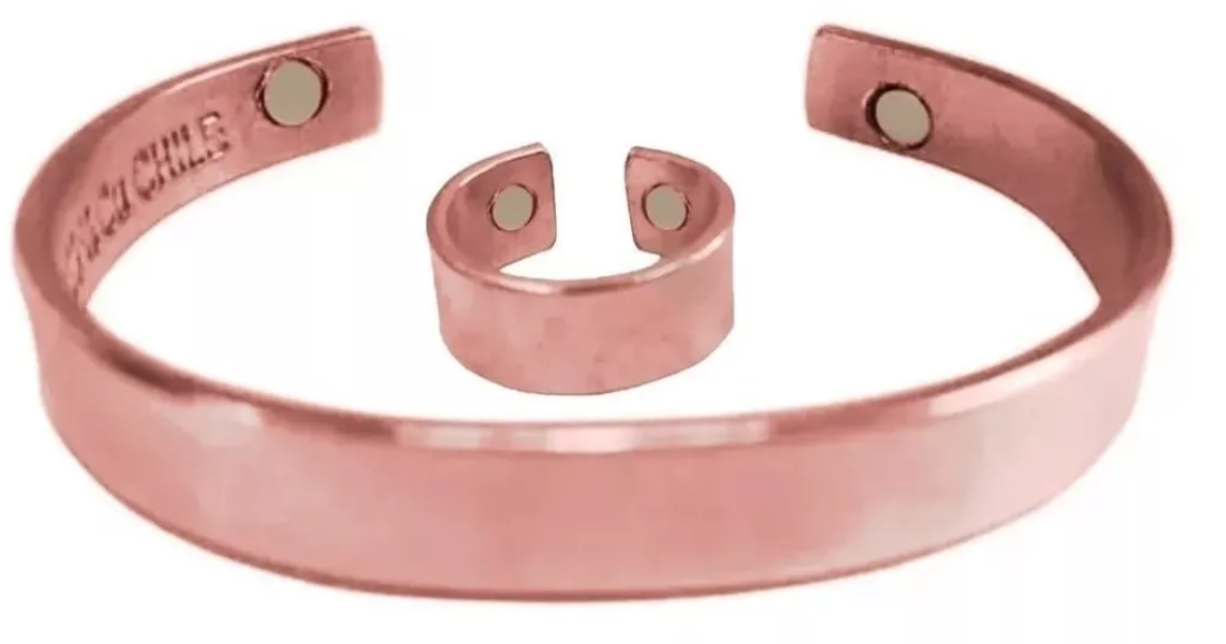 Pulseras de cobre
